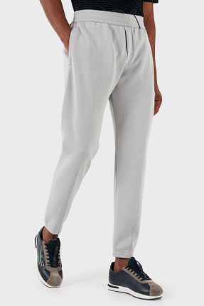 شلوار طوسی مردانه مخلوط پلی استر Emporio Armani - کد 867042012