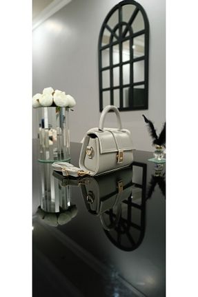 کیف دستی طوسی زنانه ابعاد کوچک NahitaTyana - کد 866883112