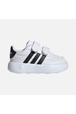 کفش اسنیکر سفید بچه گانه چسبی adidas - کد 797445106