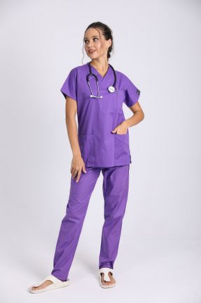 لباس کار بنفش Raven Uniform - کد 867093901