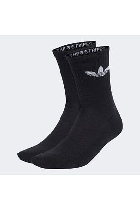 جوراب مشکی زنانه پنبه ای adidas - کد 838684589