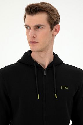 سوئیشرت مشکی مردانه ساده U.S. Polo Assn. - کد 866962277