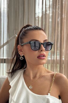 عینک آفتابی مشکی زنانه 50 By Harmony - کد 866998286