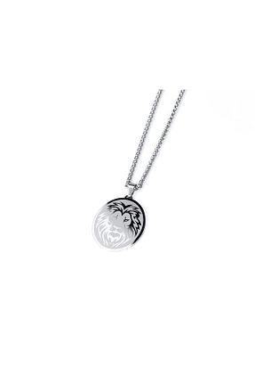 گردنبند استیل ( فولاد ) طوسی زنانه استیل ضد زنگ Galatasaray - کد 867022556