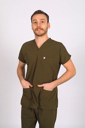 لباس ایمنی کار خاکی Pratik Medikal - کد 252318486