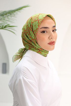 روسری صورتی پنبه ای SİLKHOMEE - کد 867720569