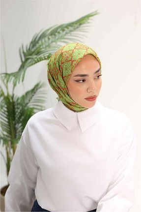 روسری صورتی پنبه ای SİLKHOMEE - کد 867720569