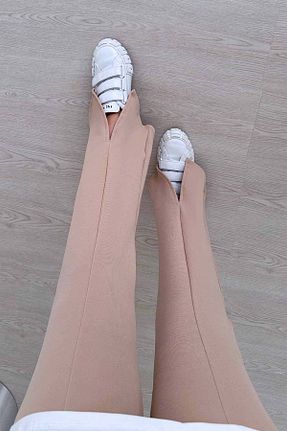 شلوار حجاب قهوه ای زنانه ویسکون Ka Hijab - کد 782879473
