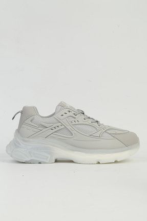 کفش اسنیکر طوسی زنانه بند دار Benetton - کد 867063417