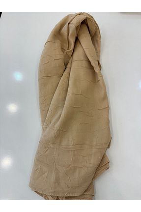 دستمال گردن بژ زنانه پنبه ای hanımeliterzi - کد 867064542