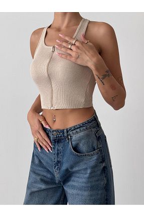 بادی بژ زنانه یقه U TAYT VEGAS - کد 867067880