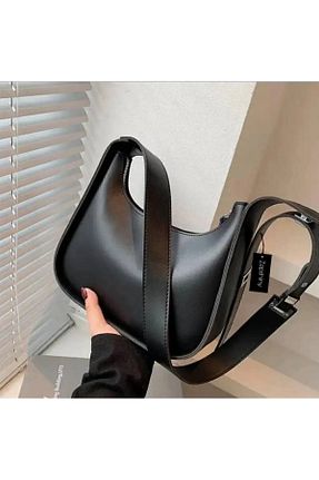 کیف دوشی مشکی زنانه چرم مصنوعی UCCELLO - کد 867075680