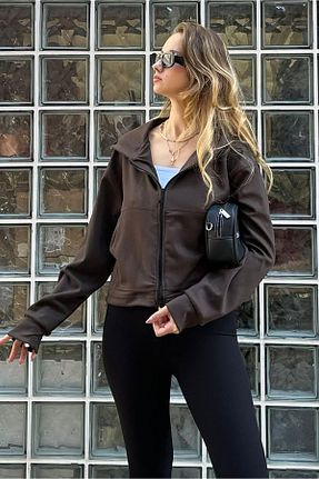 رویه قهوه ای زنانه رگولار Madmext - کد 867067836