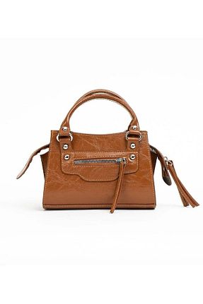 کیف دوشی قهوه ای زنانه چرم مصنوعی senora merve bags - کد 867352742