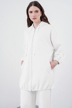کت سفید زنانه رگولار Zühre - کد 833551529