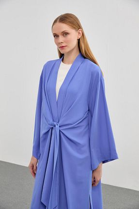 کلاه و ابایا آبی زنانه پلی استر Zühre - کد 823664903