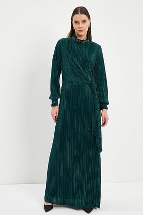 لباس حجاب سبز زنانه رگولار Zühre - کد 867103685