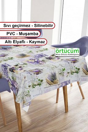 رومیزی بنفش نایلون Örtücüm - کد 50531685