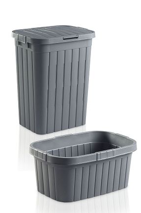 ست حمام طوسی پلاستیک plastyol - کد 829671376