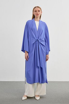 کلاه و ابایا آبی زنانه پلی استر Zühre - کد 823664903