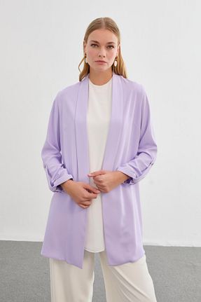 کت بنفش زنانه رگولار Zühre - کد 822360425