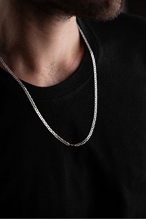 گردنبند نقره مردانه 925 عیار Silvano Jewelry - کد 867111428