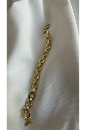 دستبند استیل (فولاد) طلائی زنانه استیل (فولاد) SteelbyBD - کد 867171940