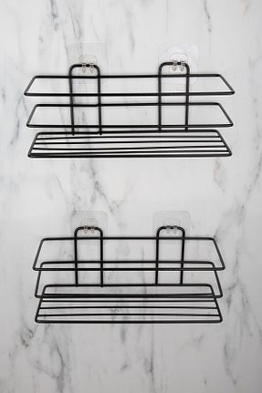 نظم دهنده حمام مشکی استیل ضد زنگ Aktel Banyo - کد 867168418