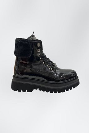 بوت / نیم بوت مشکی زنانه چرم مصنوعی Pierre Cardin - کد 867538339