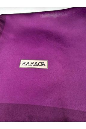 روسری بنفش پلی استر Karaca - کد 867167471
