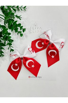 گیره سر قرمز بچه گانه Eliya Clips - کد 865682574