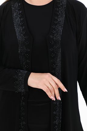 تونیک مشکی زنانه بافتنی TRENDSE - کد 867231467