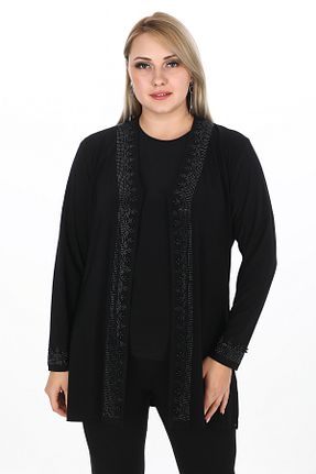 تونیک مشکی زنانه بافتنی TRENDSE - کد 867231467