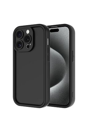 کاور و قاب مشکی iPhone 15 Pro Max Fibaks - کد 831904817