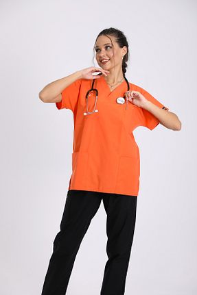 لباس کار نارنجی Raven Uniform - کد 867584450