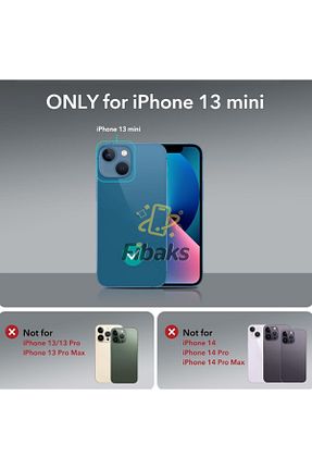 کاور و قاب سفید iPhone 13 Mini Fibaks - کد 199906227