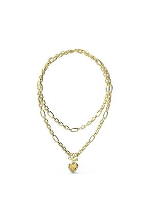 گردنبند جواهر طلائی زنانه Guess - کد 847723437