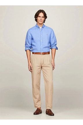 پیراهن مشکی مردانه یقه پیراهنی Tommy Hilfiger - کد 827570084
