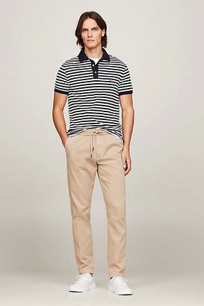 شلوار بژ مردانه پارچه Tommy Hilfiger - کد 816113341