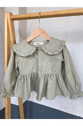 پیراهن سبز بچه گانه گشاد Lolidenss - کد 867251648