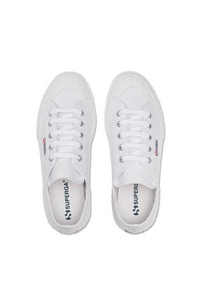 کفش اسنیکر سفید زنانه بند دار Superga - کد 701514345