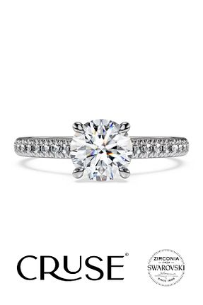 انگشتر نقره زنانه کریستال Cruse - کد 867286901