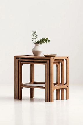 زیگون قهوه ای چوب Woodesk - کد 867606799