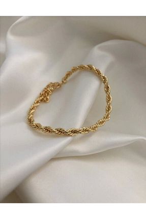 دستبند جواهر طلائی زنانه زیرکن ZÜMRA - کد 60150688