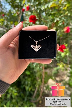 گردنبند نقره صورتی زنانه 925 عیار Lucente Jewellery - کد 746483105