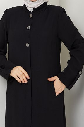 کلاه و ابایا مشکی زنانه مخلوط پلی استر Günay Karaca - کد 867945791