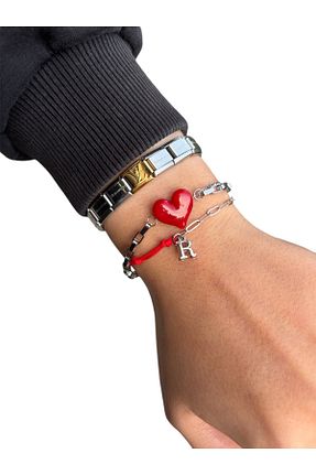 دستبند استیل (فولاد) زنانه استیل ضد زنگ derokas - کد 867334764