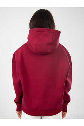 سوئیشرت زرشکی زنانه ساده Coredra - کد 867325752