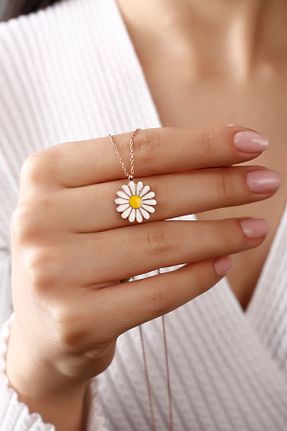 گردنبند نقره صورتی زنانه 925 عیار SARIASLAN - کد 641259097