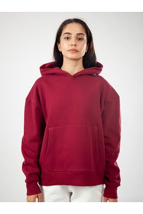 سوئیشرت زرشکی زنانه ساده Coredra - کد 867325752